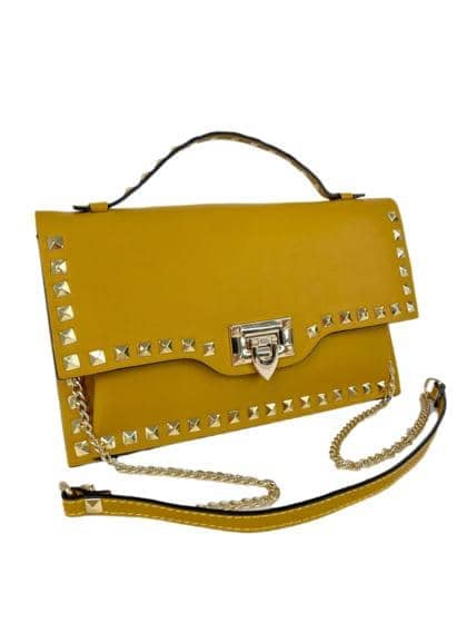 Amira – itališka odinė rankinė su metalinėmis kniedėmis