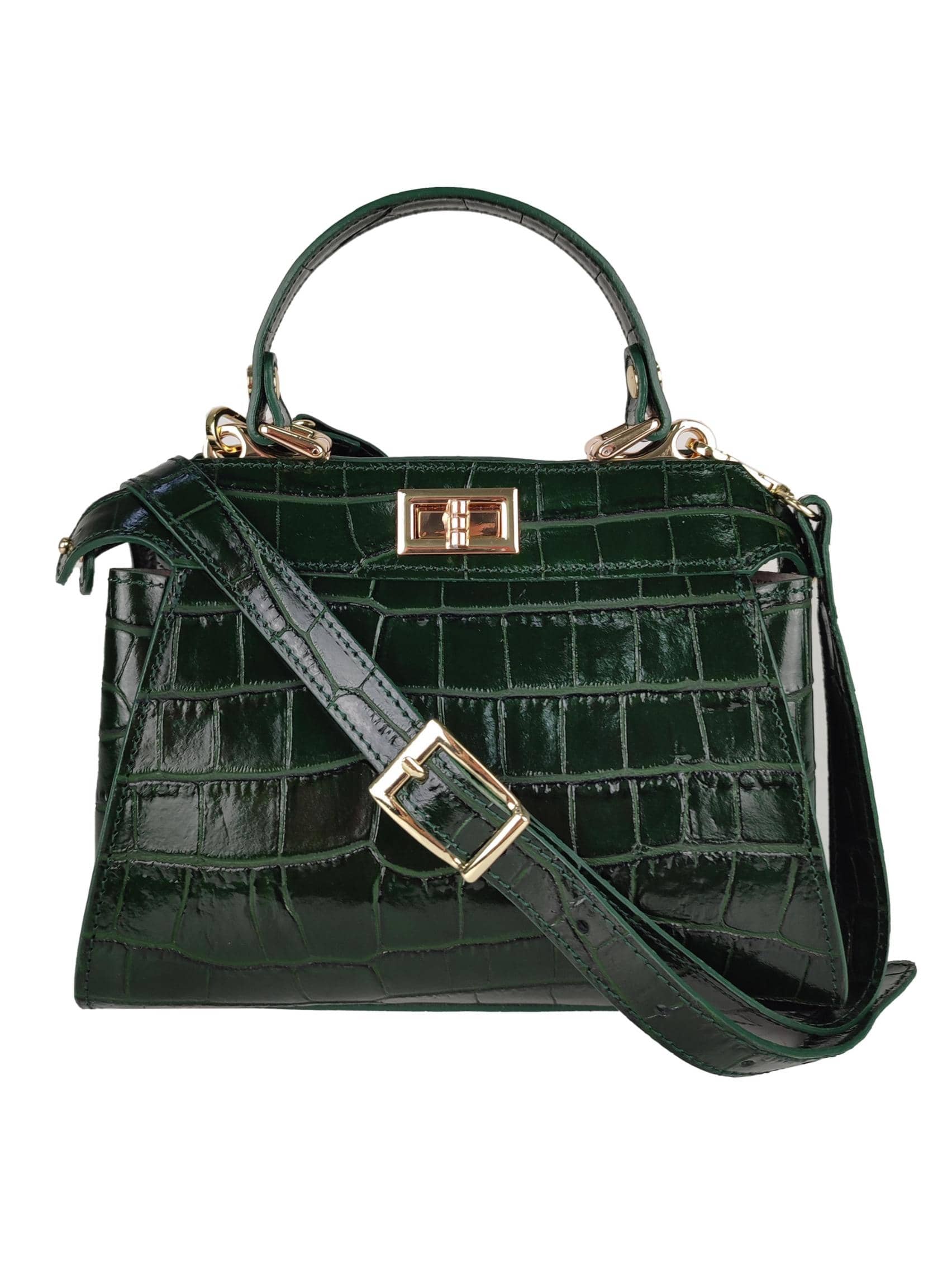 Cartella Eleganza – itališka rankinė su krokodilo rašto oda