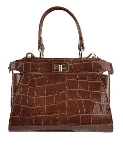 Cartella Eleganza – itališka rankinė su krokodilo rašto oda