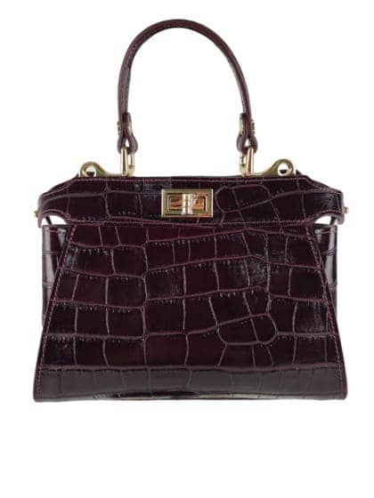 Cartella Eleganza – itališka rankinė su krokodilo rašto oda