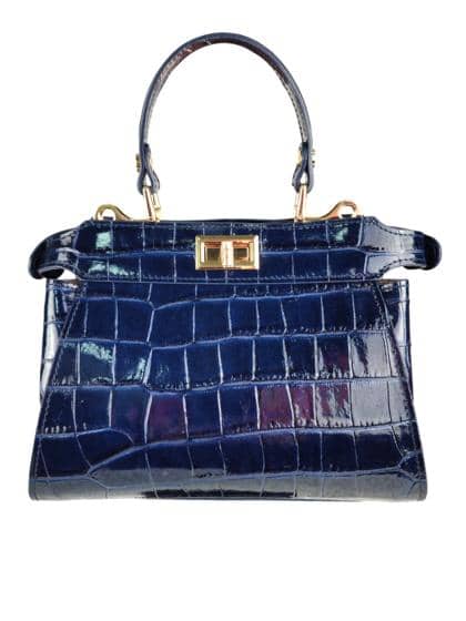 Cartella Eleganza – itališka rankinė su krokodilo rašto oda