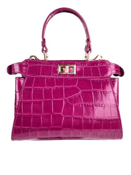 Cartella Eleganza – itališka rankinė su krokodilo rašto oda