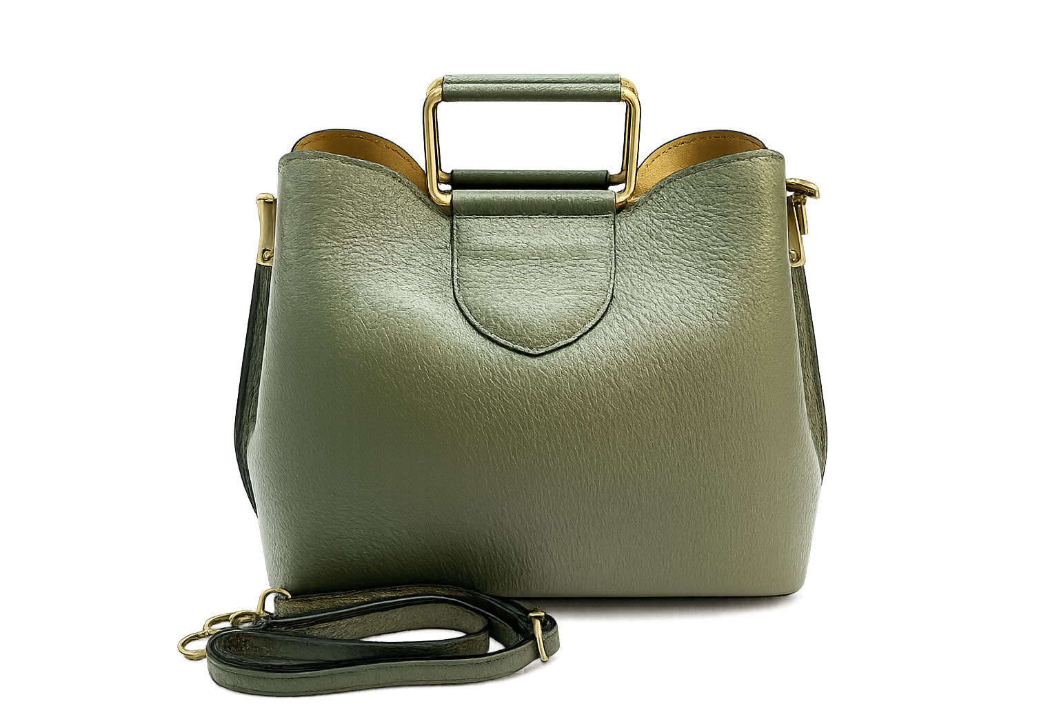 Leather handbag Taziana