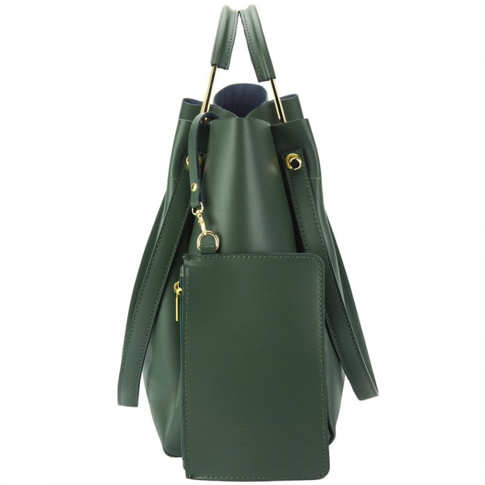 Veronica leather handbag