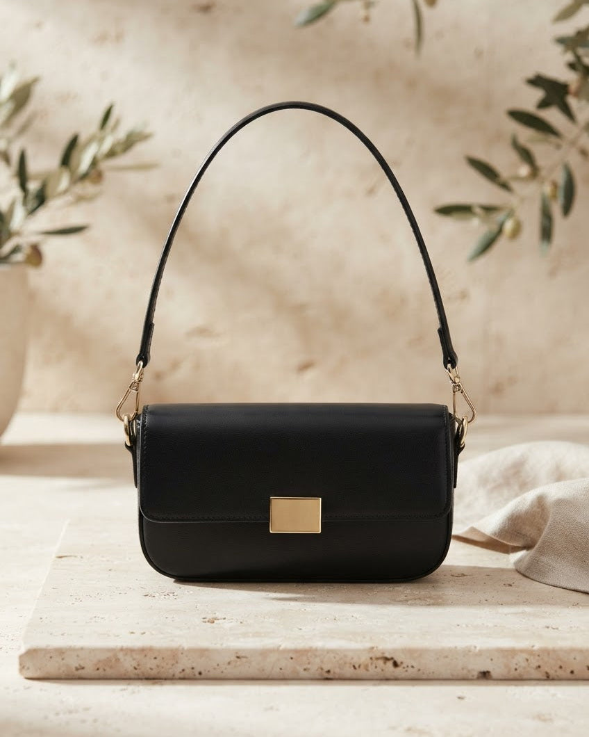 Mira – piccola borsa a mano in pelle