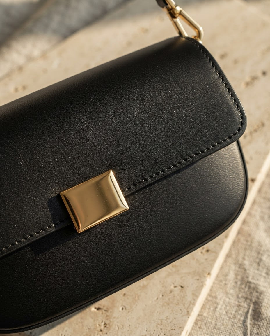 Mira – piccola borsa a mano in pelle