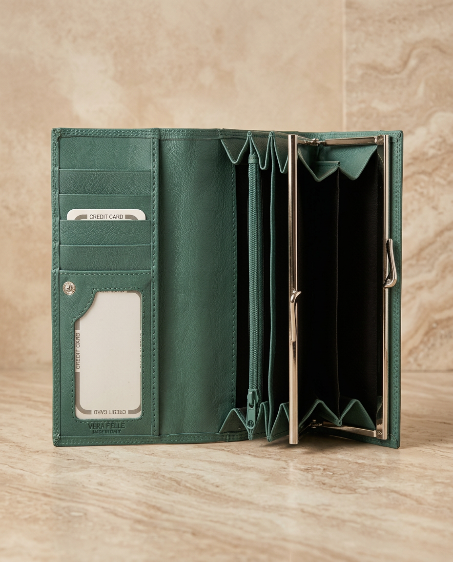 Natūralios odos piniginė „Emilie“