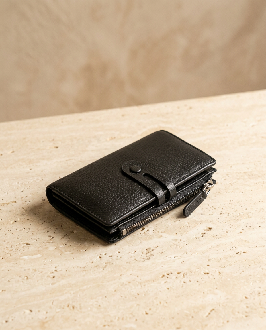 Natūralios odos piniginė „Isotta“ su RFID apsauga