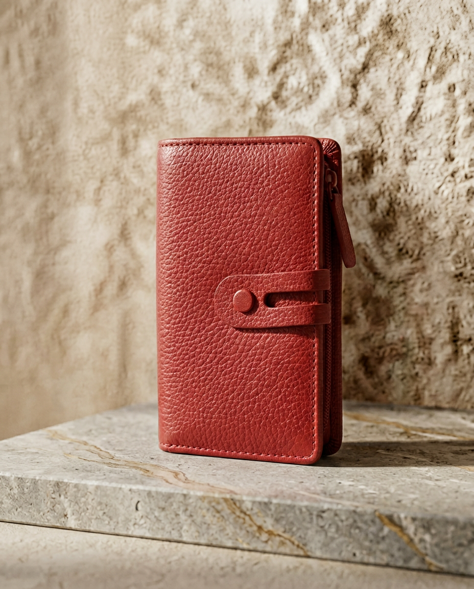 Natūralios odos piniginė „Isotta“ su RFID apsauga