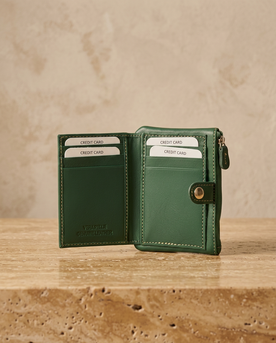 Mini natūralios odos kortelių dėklas „Hayden“