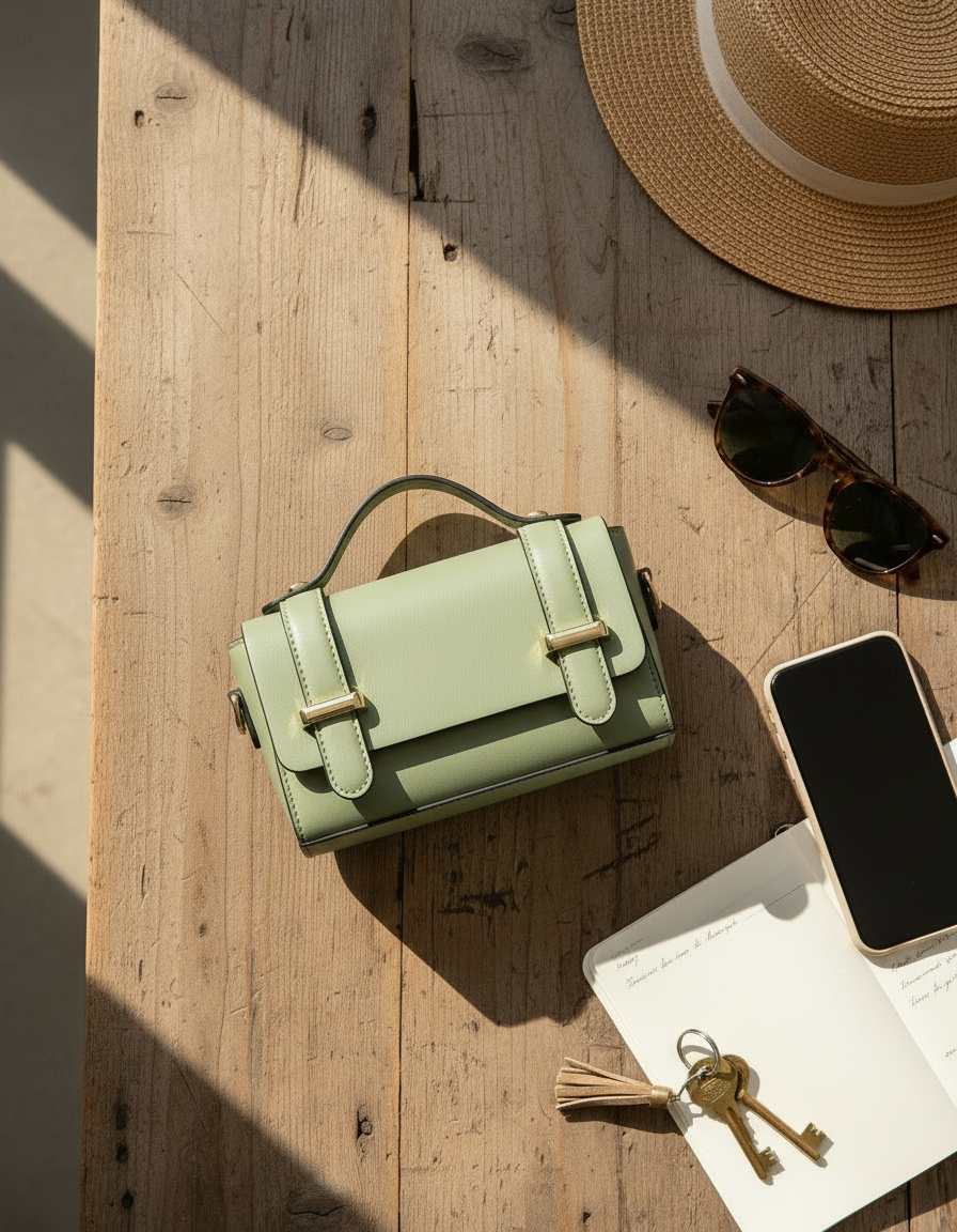 Odinė rankinė Bruna Mini