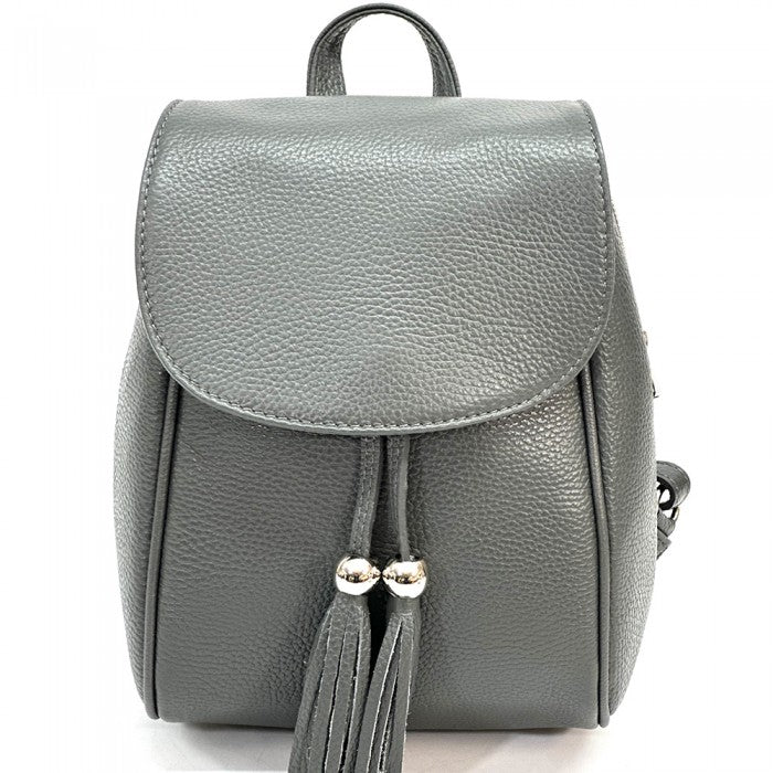 Leather backpack Lockme