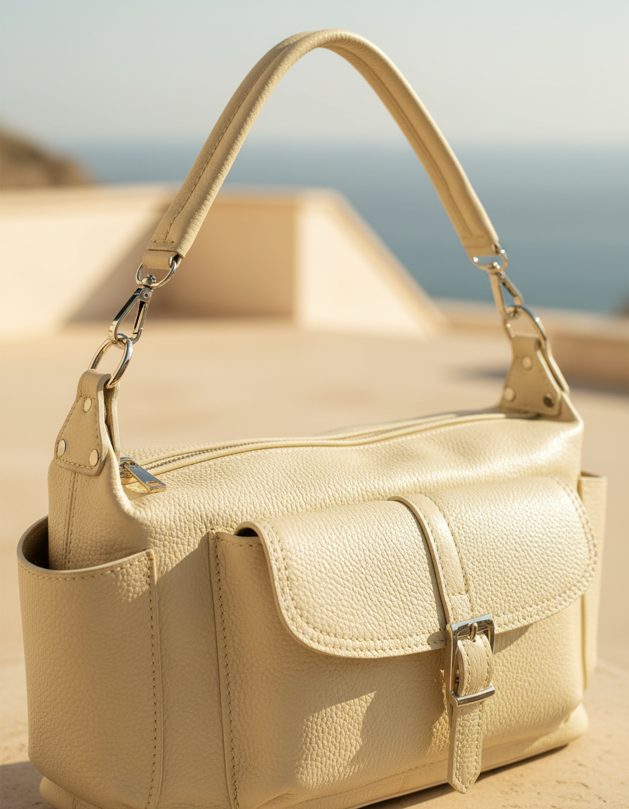Borsa in pelle "Delvira Pocket"