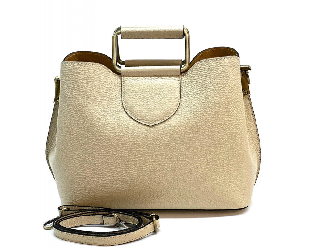Leather handbag Taziana