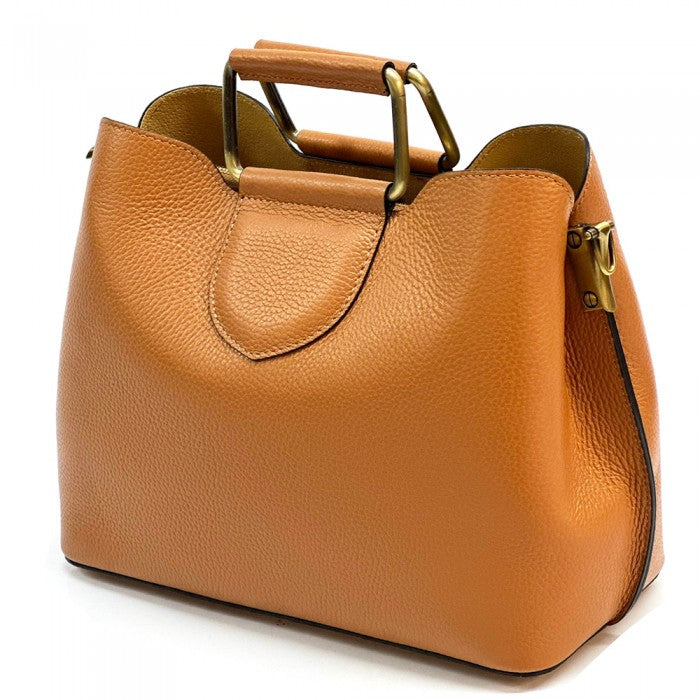 Leather handbag Taziana