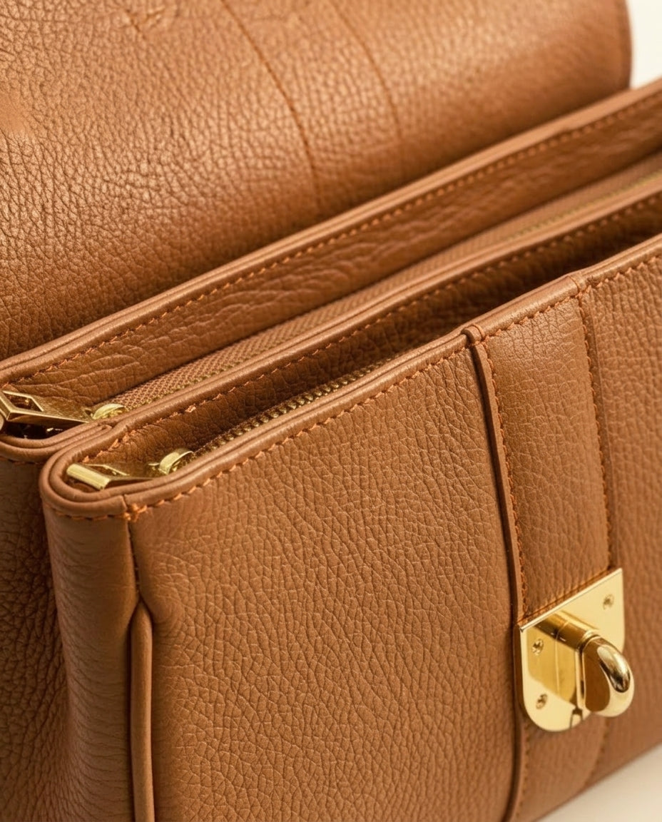 Borsa in pelle Bowling